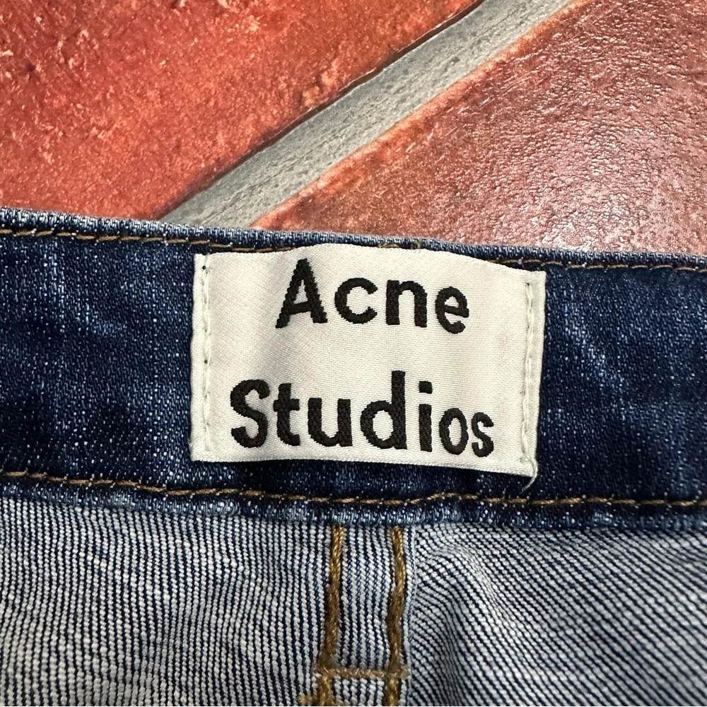Acne Studios Split Ankle Stretch Jeans - Picture 4 of 8